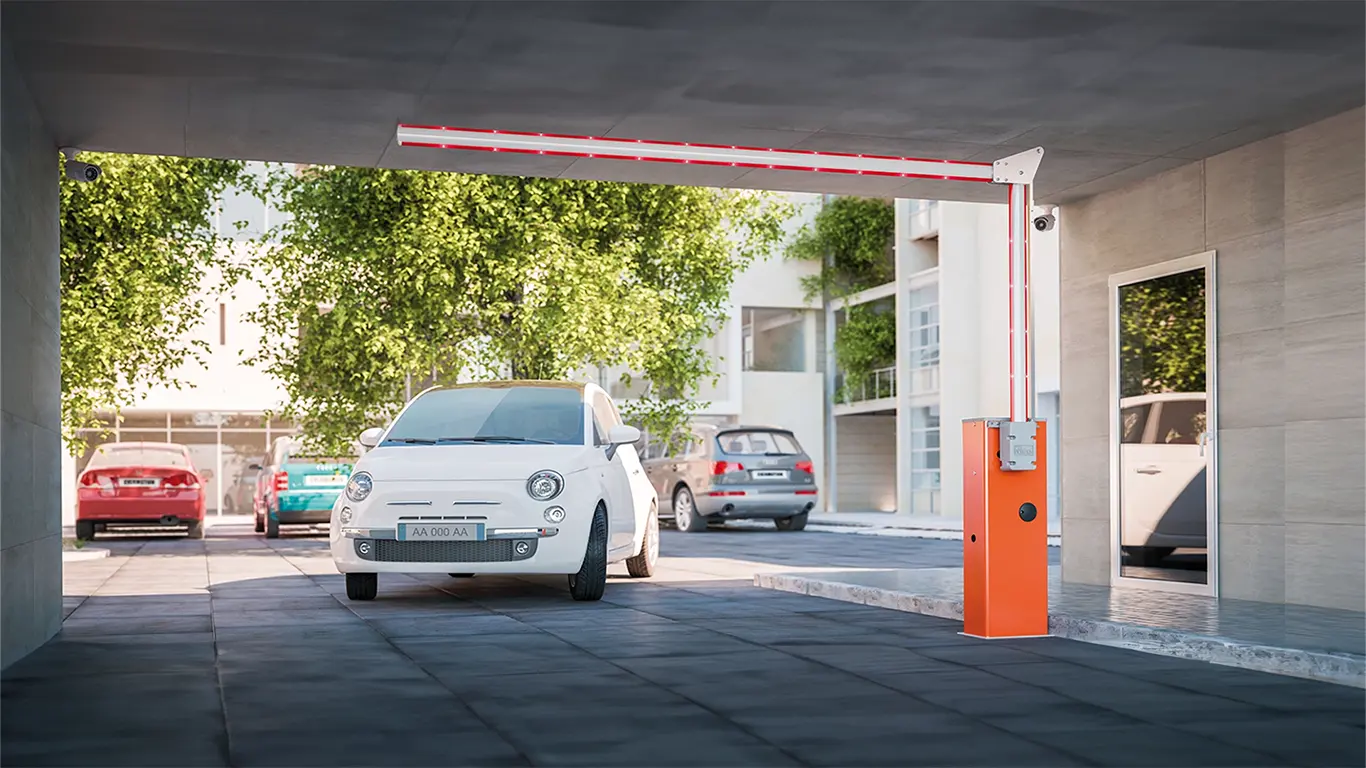 Nice otomasyon ürünleri - modern villa girişi ile otomatik kapı sistemi